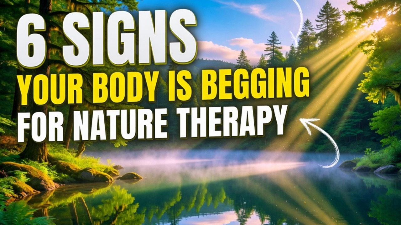 6 Signs Your Body is Begging for Nature Therapy