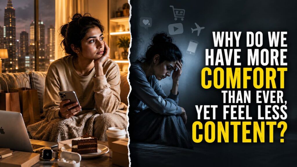 Why Do We Have More Comfort Than Ever, Yet Feel Less Content?