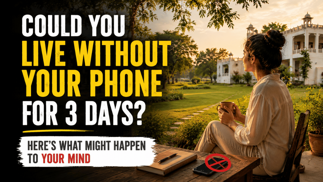 Could You Live Without Your Phone for 3 Days? Here’s What Might Happen to Your Mind