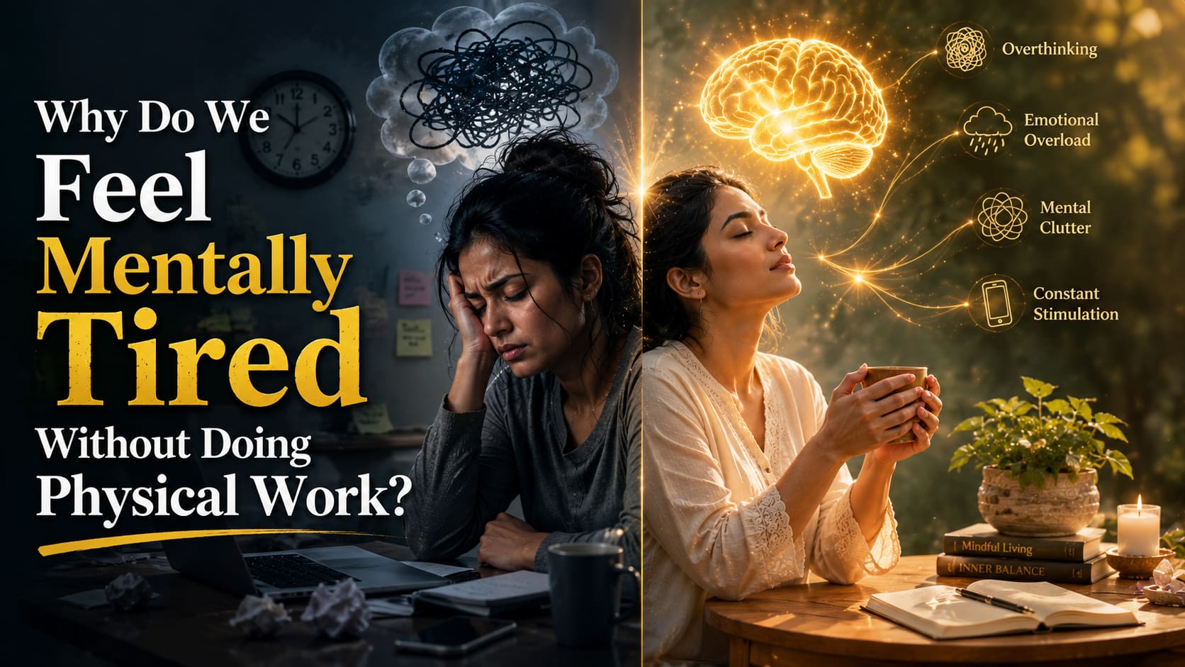 Why Do We Feel Mentally Tired Without Doing Physical Work?