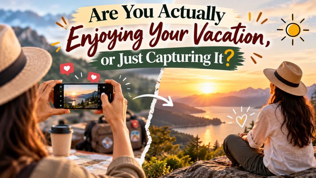 Are You Actually Enjoying Your Vacation, or Just Capturing It?