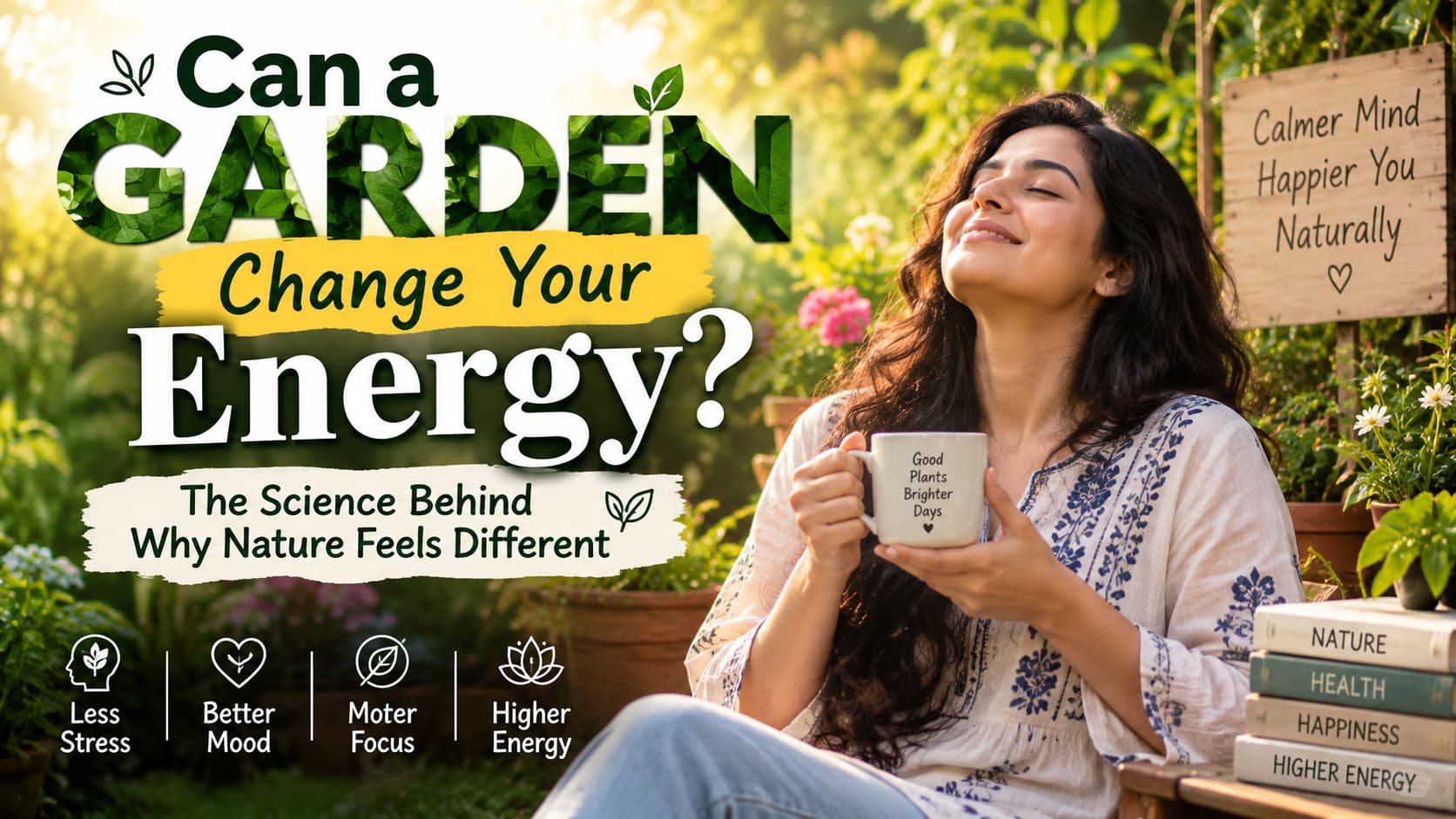 Can a Garden Change Your Energy? The Science Behind Why Nature Feels Different