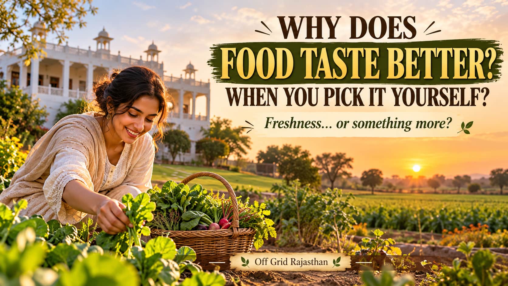 Why Does Food Taste Better When You Pick It Yourself?