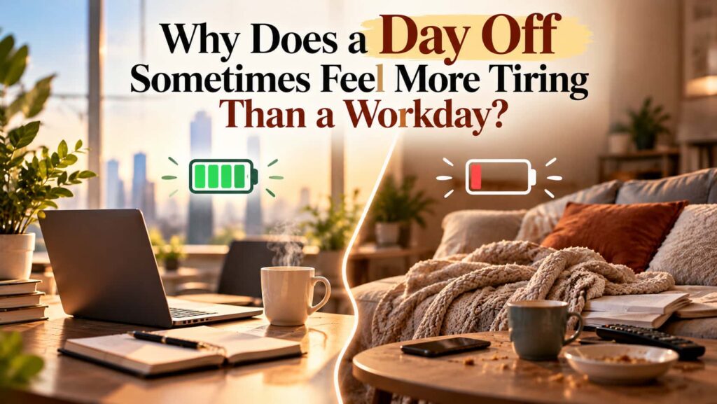 Why Does a Day Off Sometimes Feel More Tiring Than a Workday?